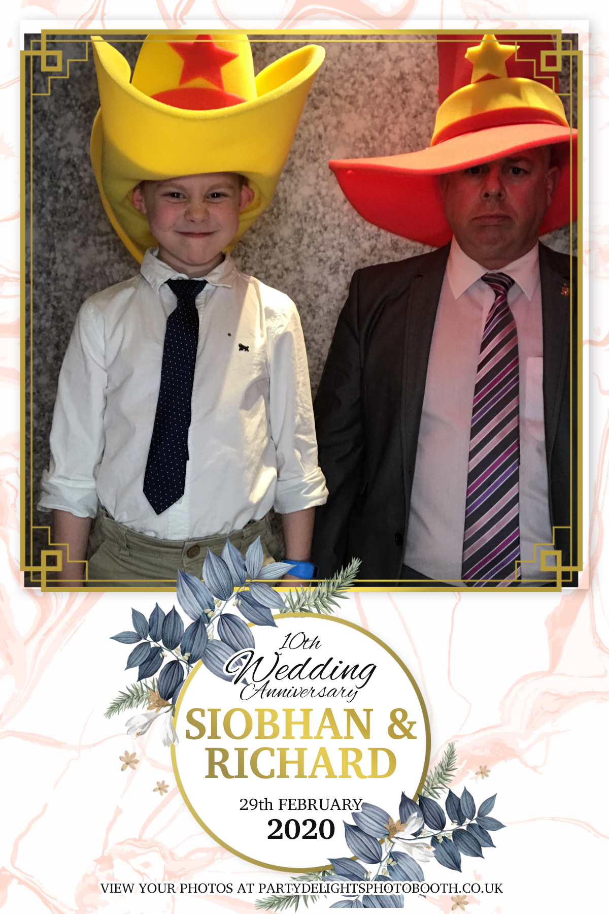 Siobhan and Richards Vow renewal  | View more photos from the event at gallery.partydelightsphotobooth.co.uk/u/PartyDelightsPhotoBooth/Siobhan-and-Richards-Vow-renewal